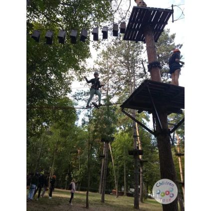 Excursie de o zi la Parcul de Aventura Comana #childrentour