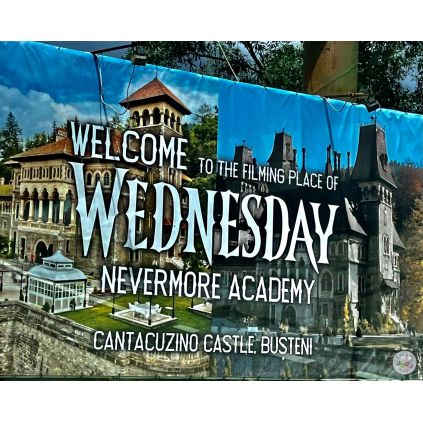 Excursie de Halloween la "Academia Nevermore"-Castelul Cantacuzino Busteni #childrentour