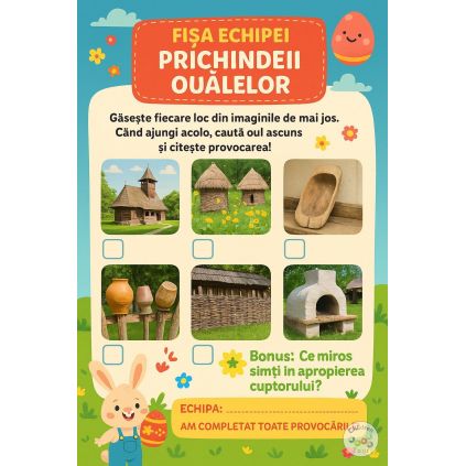 Vanatoare de Oua in Muzeul Satului #childrentour