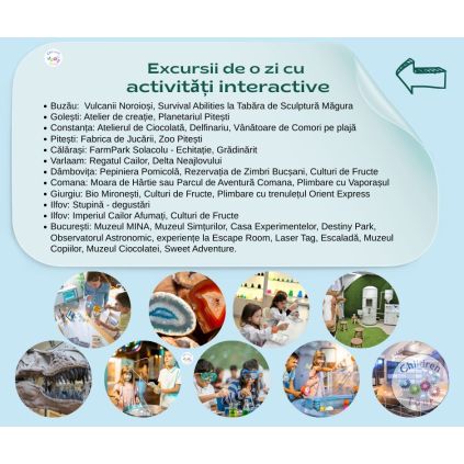 Excursii si activitati pentru Scoala Altfel 2026 #childrentour