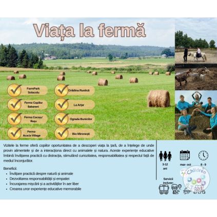 Excursii si activitati pentru Scoala Altfel 2026 #childrentour