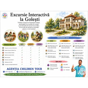 Excursie Interactiva la Golesti #childrentour