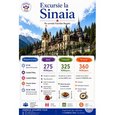Excursie la Sinaia #childrentour