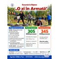 Excursie ''O zi in Armata'' la Rasnov, cu activitati aplicative incluse #childrentour