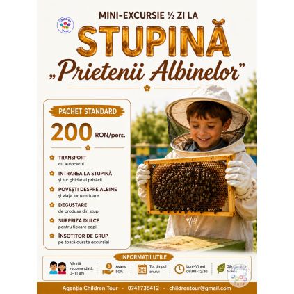 Fascinatia Stupului-Vizita la Stupina (Saptamana Verde) #childrentour