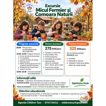 Micul Fermier si Comoara Naturii #childrentour