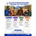 Excursie in Taramul Povestilor:  Alpin Magic Land Poiana Brasov #childrentour