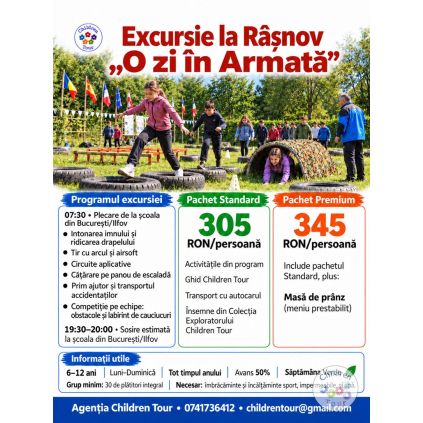 Excursii si activitati pentru Scoala Altfel 2026 #childrentour