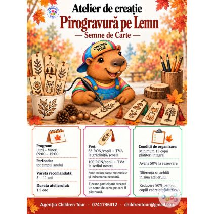 Ateliere Saptamana Verde Timp pentru Tine 2026 #childrentour