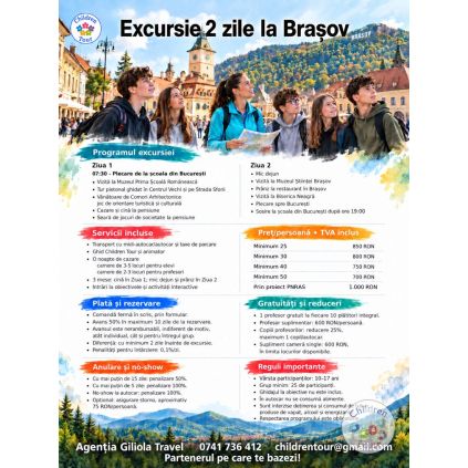 Excursie 2 zile la Brasov #childrentour
