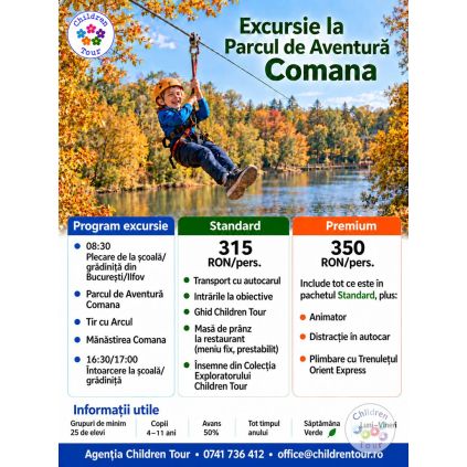 Excursie la Parcul de Aventura Comana #childrentour