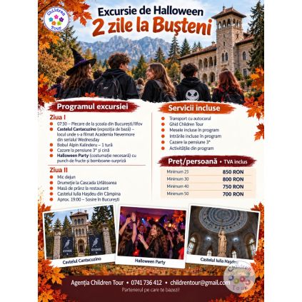 Excursie 2 zile de Halloween la Busteni #childrentour