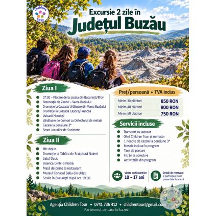 Excursie 2 zile in Judetul Buzau #childrentour